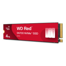 WD Red SN700 WDS400T1R0C - SSD - 4 TB - interno - M.2 2280 - PCIe 3.0 x4 (NVMe)