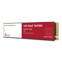 WD Red SN700 WDS400T1R0C - SSD - 4 TB - interno - M.2 2280 - PCIe 3.0 x4 (NVMe)