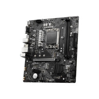MSI PRO H610M-G DDR4 - Scheda madre - micro ATX - Sockel LGA1700 - Chipset H610 - USB 3.2 Gen 1 - LAN Gigabit - Integrato-Grafic