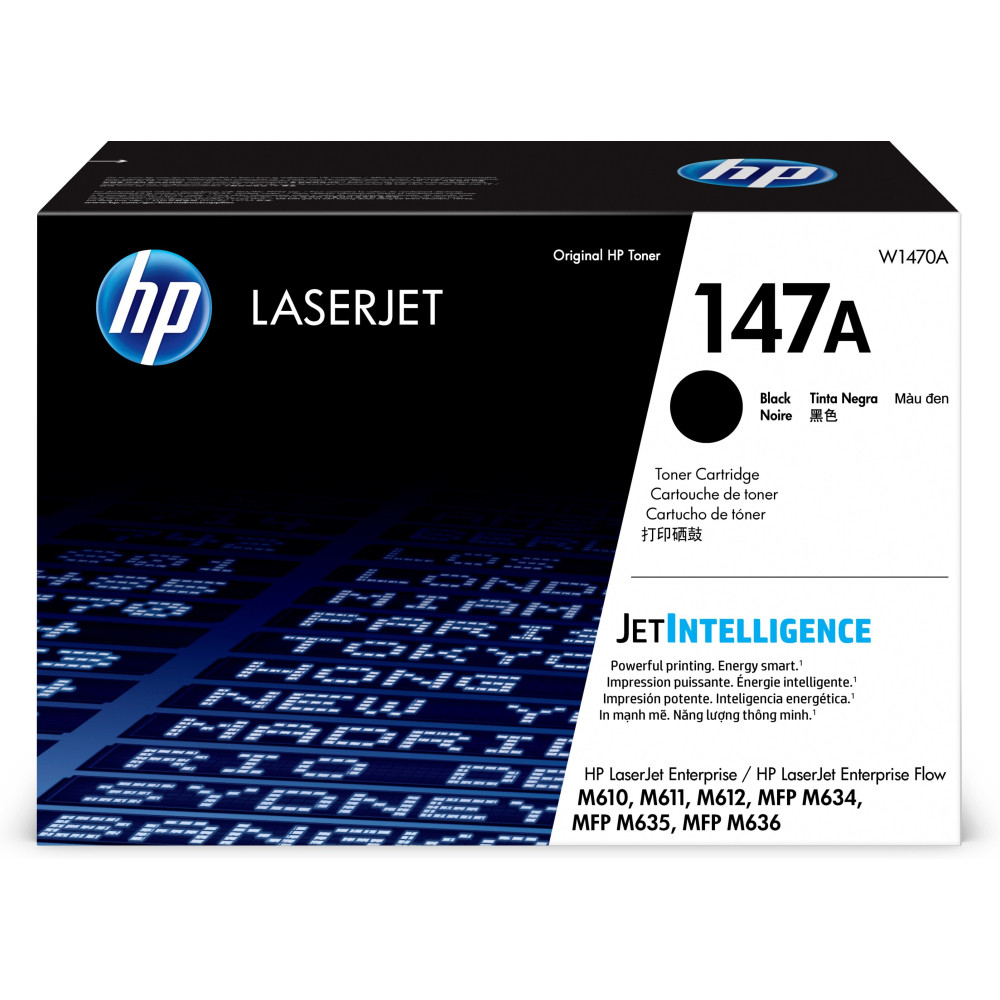 HP LaserJet Cartuccia toner nero originale 147A HP LaserJet Cartuccia toner nero originale 147A
