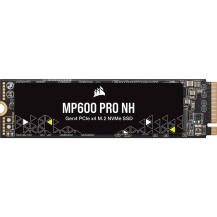 Corsair MP600 PRO NH - SSD - crittografato - 1 TB - interno - M.2 2280 - PCIe 4.0 x4 (NVMe)