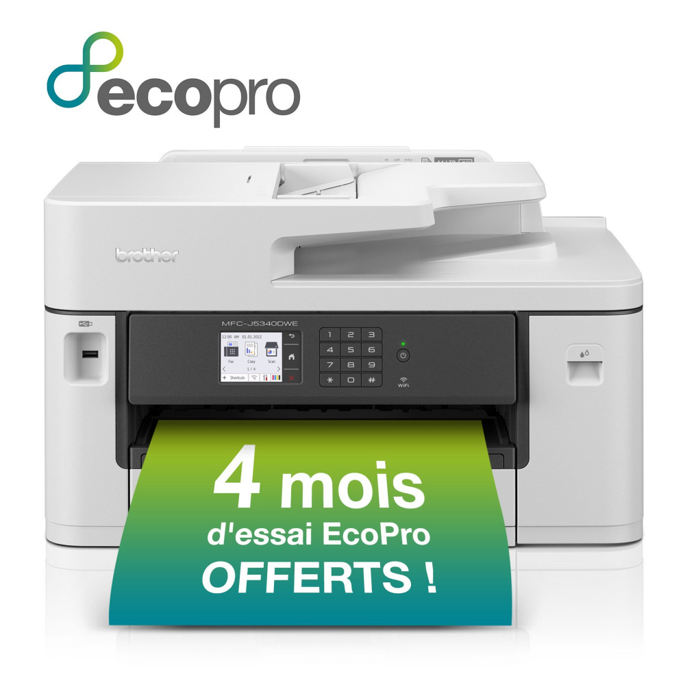 Brother MFC-J5340DWE - Stampante multifunzione - Colore - Getto d'inchiostro - A3/Ledger (Supporti)