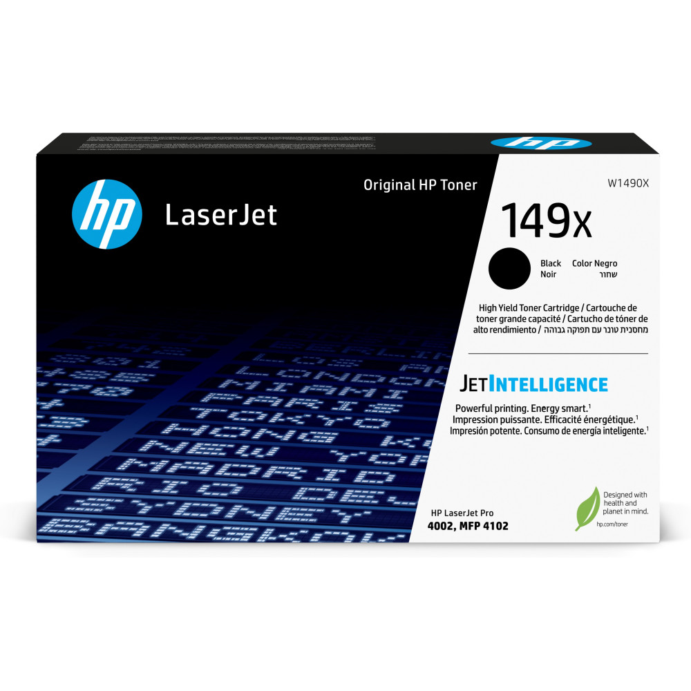 HP Cartuccia toner nero originale LaserJet 149X ad alta capacità HP Cartuccia toner nero originale LaserJet 149X ad alta capacità