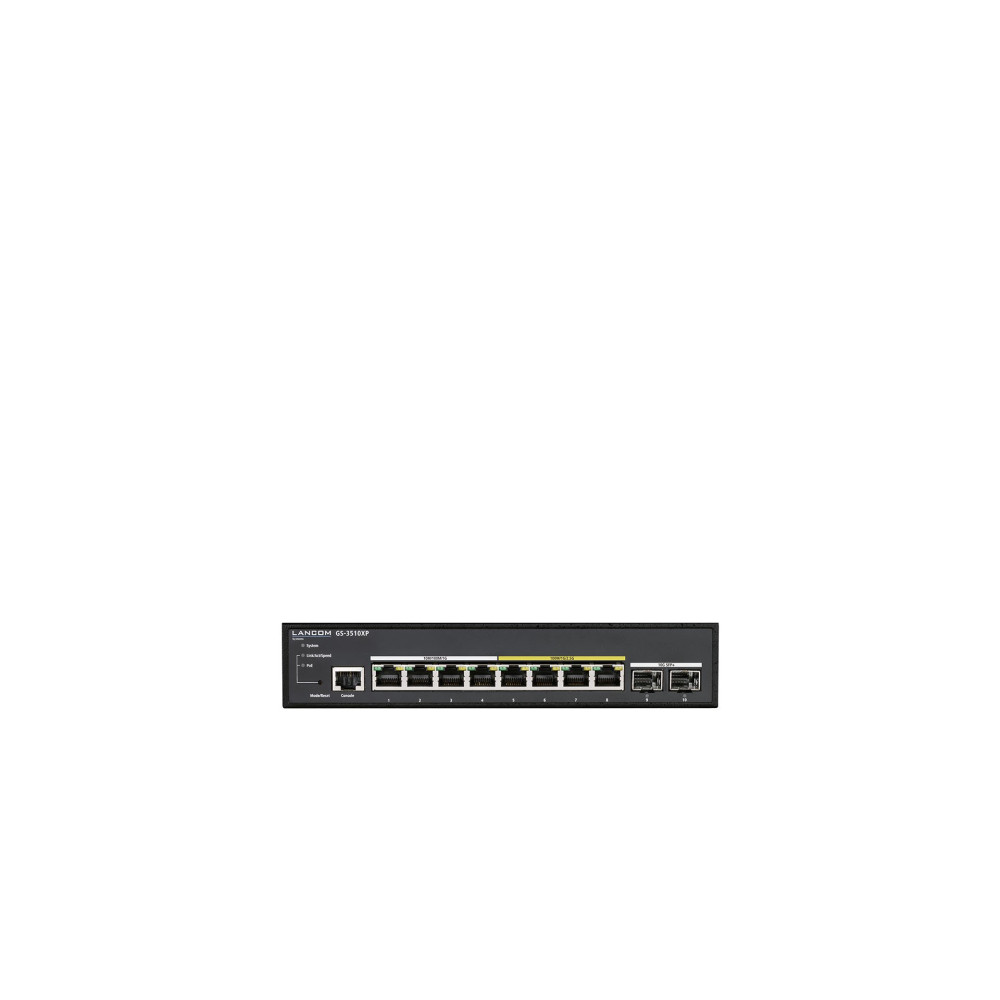 Lancom GS-3510XP - Switch - L3 Lite - gestito - 4 x 10/100/1000 (PoE+)