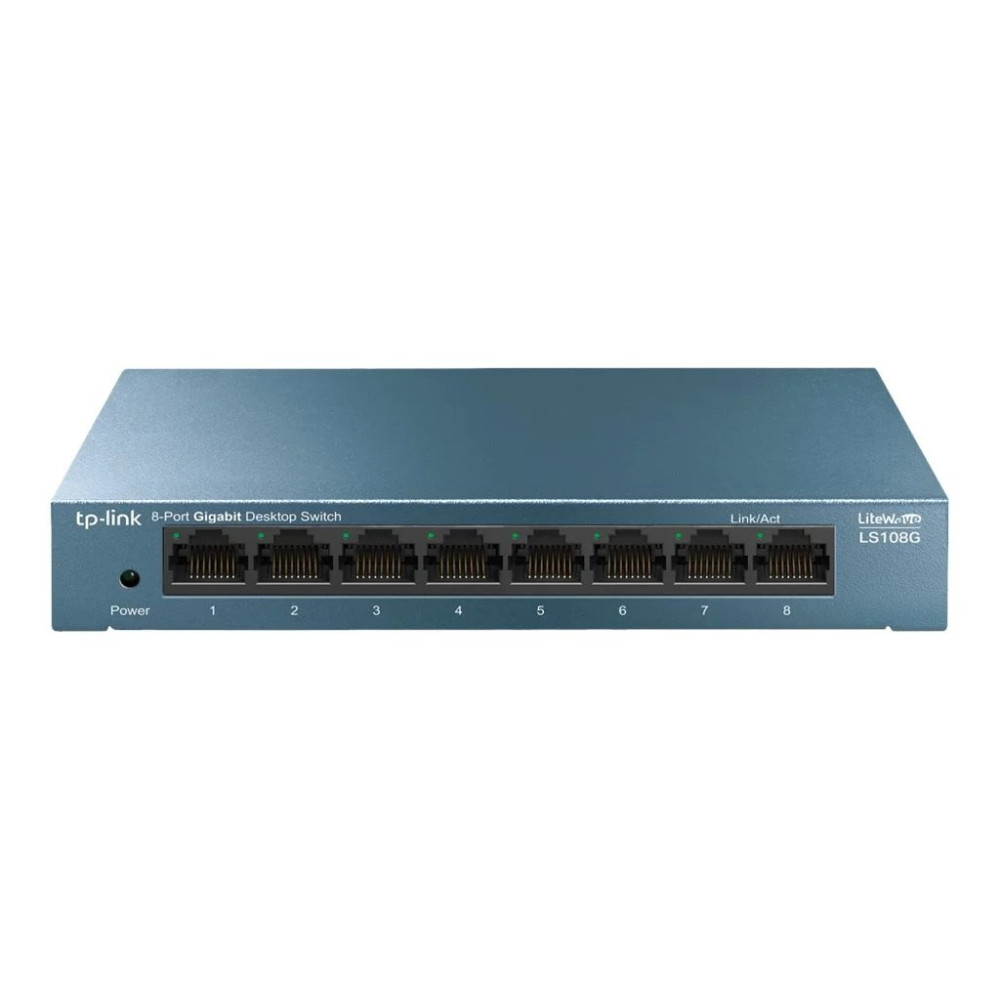 TP-LINK LiteWave LS108G - Switch - senza gestione