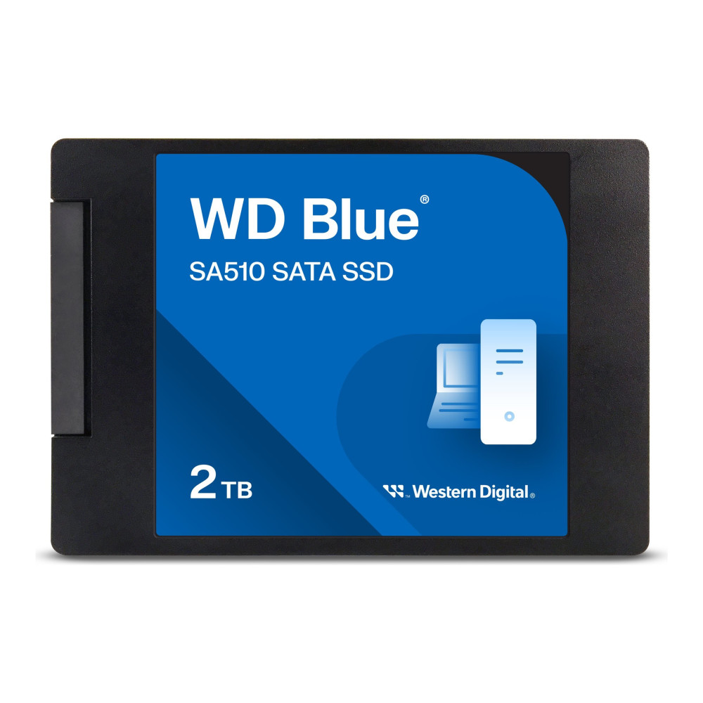 WD Blue SA510 WDS200T3B0A - SSD - 2 TB - interno - 2,5" (6,4 cm)