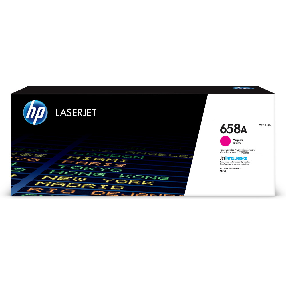 HP Cartuccia toner magenta originale LaserJet 658A HP Cartuccia toner magenta originale LaserJet 658A