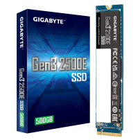 Gigabyte Gen3 2500E - SSD - 500 GB - interno - M.2 2280 - PCIe 3.0 x4 (NVMe)