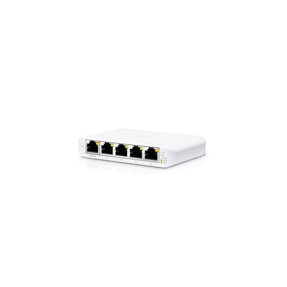 Ubiquiti UniFi Switch USW Flex Mini - Switch - Intelligente - 4 x 10/100/1000 + 1 x 10/100/1000 (PoE+)