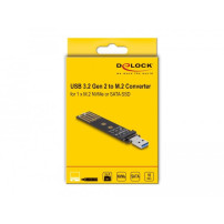 Adattatore di interfaccia Delock - M.2 - Carta M.2 (PCIe NVMe & SATA)