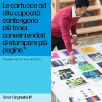 HP LaserJet Cartuccia toner magenta originale 659X ad alta capacità