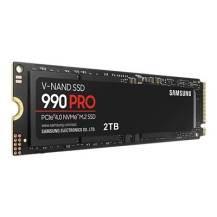 Samsung 990 PRO MZ-V9P2T0BW - SSD - crittografato - 2 TB - interno - M.2 2280 - PCIe 4.0 x4 (NVMe)