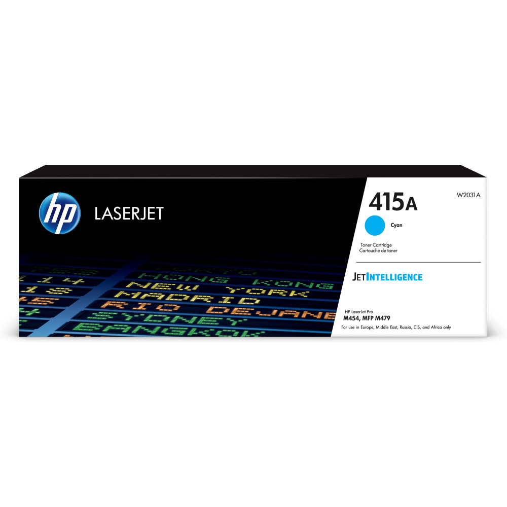 HP Cartuccia toner ciano originale LaserJet 415A HP Cartuccia toner ciano originale LaserJet 415A