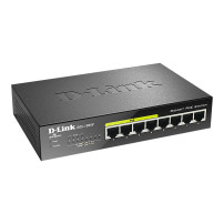 D-Link DGS 1008P - Switch - senza gestione - 4 x 10/100/1000 (PoE)