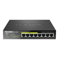 D-Link DGS 1008P - Switch - senza gestione - 4 x 10/100/1000 (PoE)