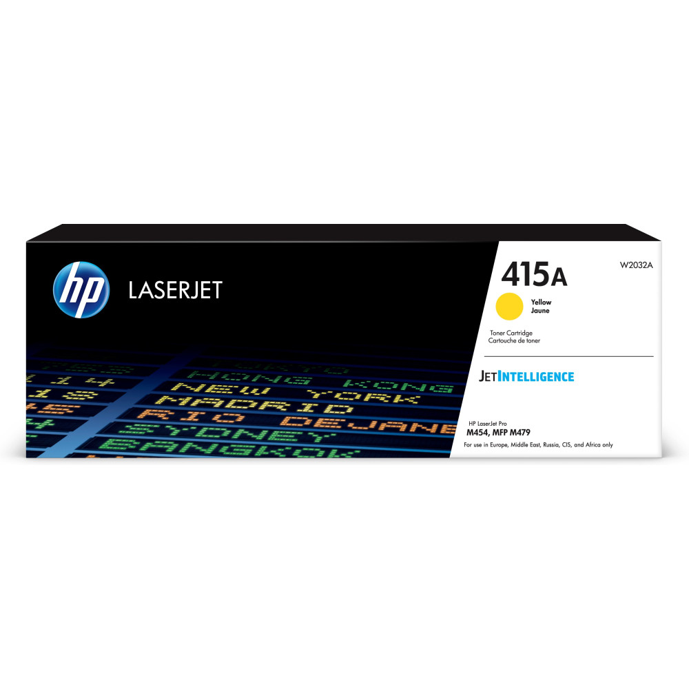HP Cartuccia toner giallo originale LaserJet 415A HP Cartuccia toner giallo originale LaserJet 415A
