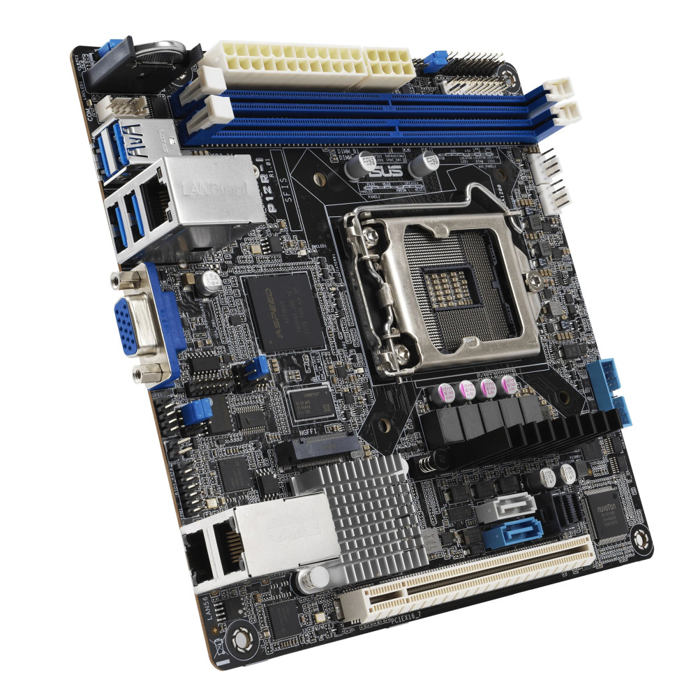 ASUS P12R-I - Scheda madre - Mini-ITX - LGA1200-Supporto
