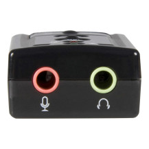 StarTech.com USB Audio Adapter 7.1 - USB su scheda sonora effetto sonoro virtuale 3D 7.1 - Carta suono con connettore USB (jack)