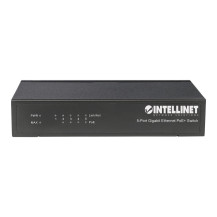 Intellinet 5-Switch Port Gigabit Ethernet PoE+, 4 porte PSE, IEEE 802.3at/af Power over Ethernet (PoE+/PoE)