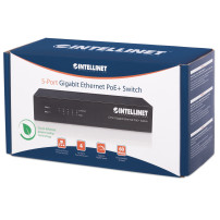 Intellinet 5-Switch Port Gigabit Ethernet PoE+, 4 porte PSE, IEEE 802.3at/af Power over Ethernet (PoE+/PoE)