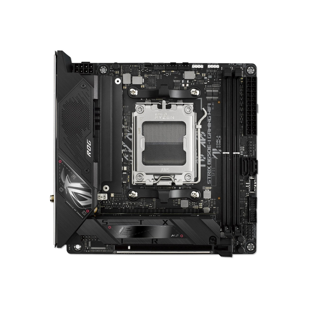 ASUS ROG Strix B650E-Wi-Fi Gaming - Scheda madre - Mini-ITX - Socket AM5 - Chipset AMD B650 - USB-C 3.2 Gen 2x2, USB-C 3.2 Gen2,