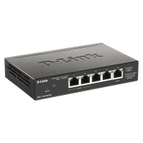 D-Link DGS 1100-05PDV2 - Switch - Intelligente - 5 x 10/100/1000 (2 PoE)