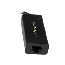 StarTech.com Adattatore USB C a Ethernet Gigabit - Nero - USB 3.1 to RJ45 LAN Network Adapter - USB Type C to Ethernet (US1GC30B