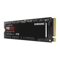 Samsung 990 PRO MZ-V9P4T0BW - SSD - crittografato - 4 TB - interno - M.2 2280 - PCIe 4.0 x4 (NVMe)