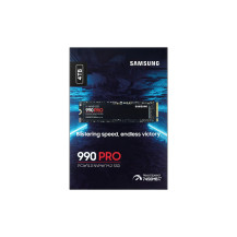 Samsung 990 PRO MZ-V9P4T0BW - SSD - crittografato - 4 TB - interno - M.2 2280 - PCIe 4.0 x4 (NVMe)