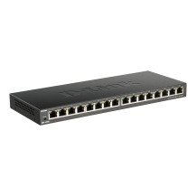 D-Link DGS 1016S - Switch - senza gestione - 16 x