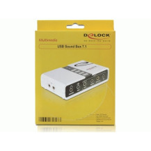 Delock Box audio USB 7.1 - Scheda suono - 7.1