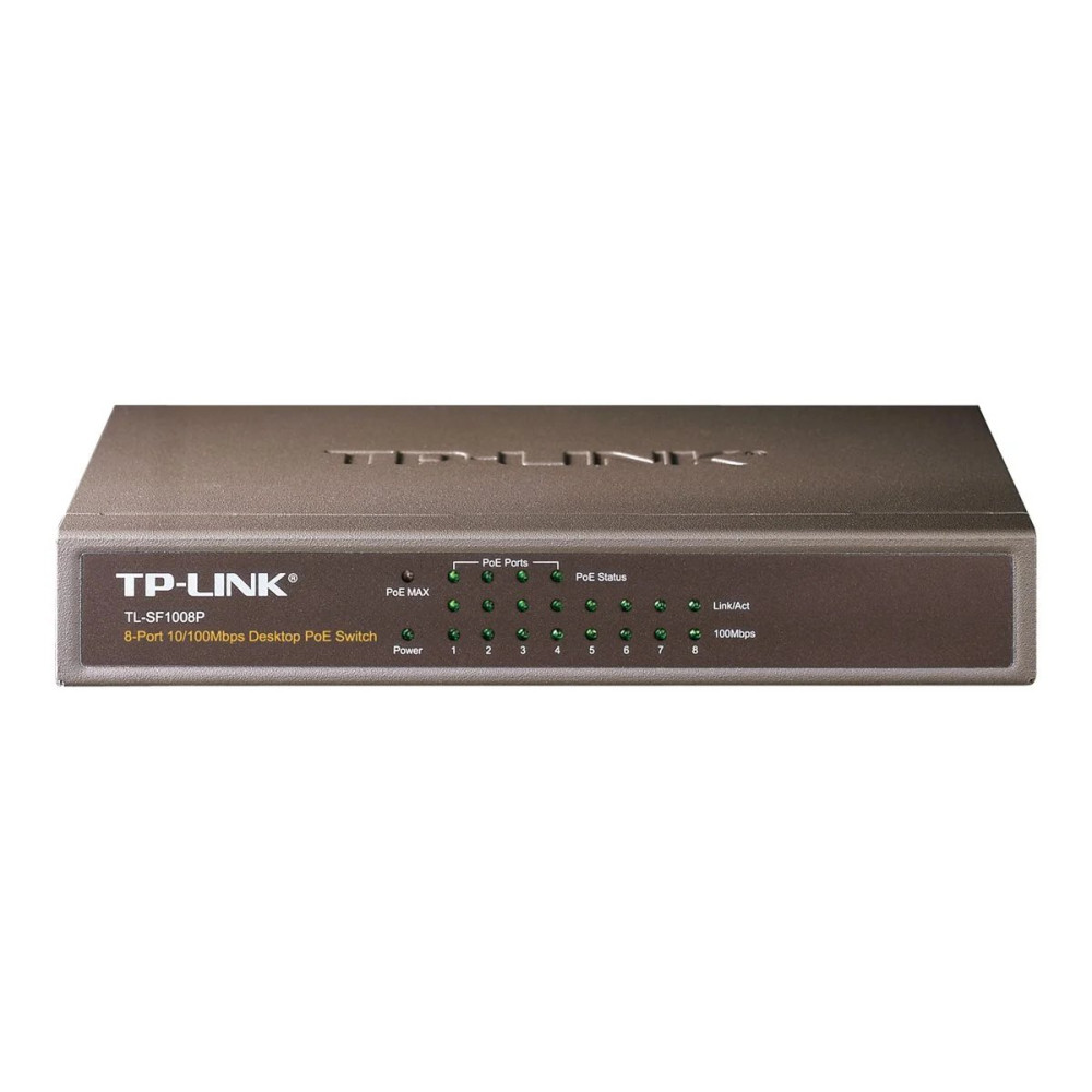 TP-LINK TL-SF1008P - Switch - 4 x 10/100 (PoE)