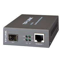 TP-LINK MC220L - Convertitore di media - GbE - 1000Base-LX, 1000Base-SX, 1000Base-LH - RJ-45 / SFP (mini-GBIC)