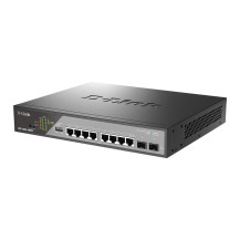D-Link DSS 200G-10MPP - Switch - gestito - 8 x 10/100/1000 (PoE)