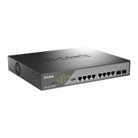 D-Link DSS 200G-10MPP - Switch - gestito - 8 x 10/100/1000 (PoE)