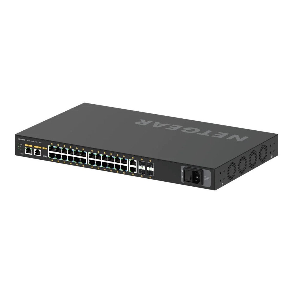 Netgear AV Line M4250-26G4F-PoE+ - Switch - L3 - gestito - 24 x 10/100/1000 (PoE+)