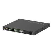 Netgear AV Line M4250-26G4XF-PoE+ - Switch - L3 - gestito - 24 x 10/100/1000 (PoE+)