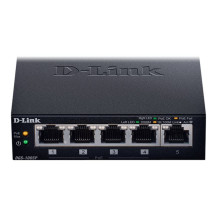 D-Link DGS 1005P - Switch - 5 x 10/100/1000 (4 PoE+)