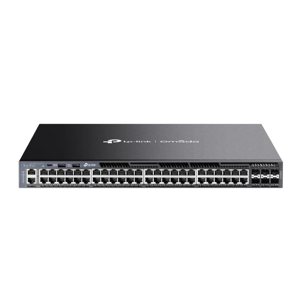 TP-LINK Omada SG6654X, gestito, livello 3 (L3), Gigabit Ethernet (10/100/1000), montaggio rack, formato 1U