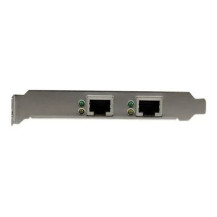 StarTech.com Dual Port Gigabit Ethernet NIC - 1 Gbps PCIe NIC - Adattatore server a doppio porto - Scheda Ethernet a doppio port