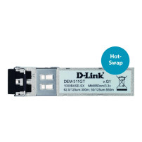D-Link DEM 311GT - Modulo trasmettitore SFP (Mini-GBIC)