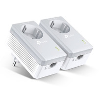 TP-LINK TL-PA4010PKIT Kit AV500+ con Pass Through AC - Kit di adattatori Powerline HomePlug AV (HPAV)