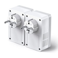 TP-LINK TL-PA4010PKIT Kit AV500+ con Pass Through AC - Kit di adattatori Powerline HomePlug AV (HPAV)