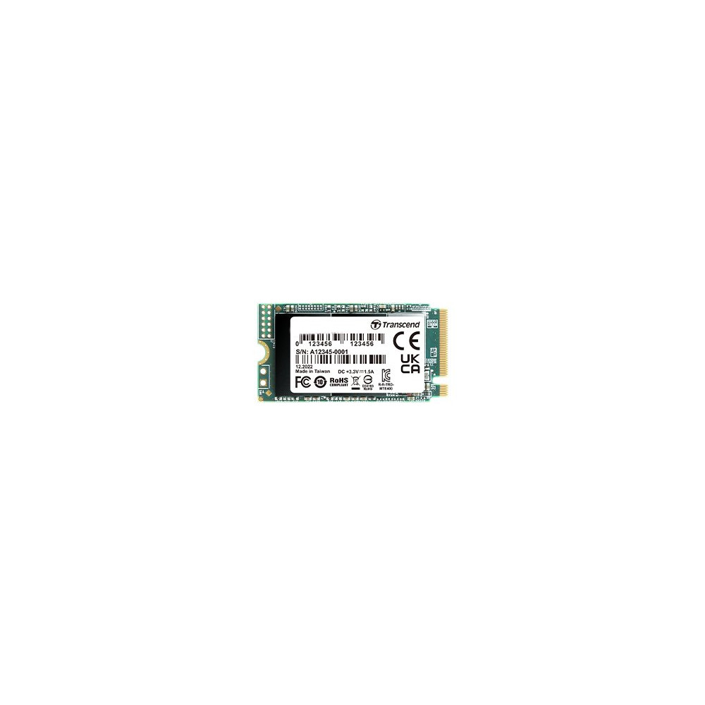 Transcend MTE400S - SSD - 512 GB - interno - M.2 2242 - PCIe 3.0 x4 (NVMe)