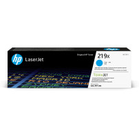 HP Cartuccia toner originale ad alta capacità LaserJet 219X ciano