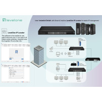 LevelOne Hilbert IGS-2105 - Switch - industriale, leggero - gestito - 4 x 10/100/1000 + 1 x 10/100/1000 (Uplink)