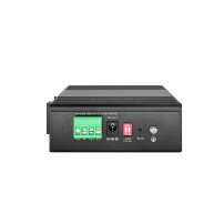 LevelOne Hilbert 5-Port Industrial Gigabit PoE Smart Lite Switch, 4 uscite PoE, 802.3at/af PoE, gestito, L2, Gigabit Ethernet (1