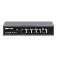 Intellinet Switch - 4 x 10/100/1000 (PoE+) + 1 x 10/100/1000 (traversamento PoE)