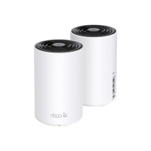 Sistema Mesh Wi-Fi 6E Tri-Banda TP-LINK AXE5400, Pacchetto da 2 unit├á, Bianco, Interno, Copertura massima di 510 m┬▓ - 40 ┬░C, 