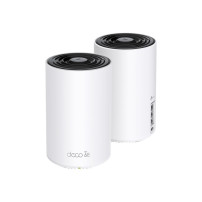 Sistema Mesh Wi-Fi 6E Tri-Banda TP-LINK AXE5400, Pacchetto da 2 unit├á, Bianco, Interno, Copertura massima di 510 m┬▓ - 40 ┬░C, 